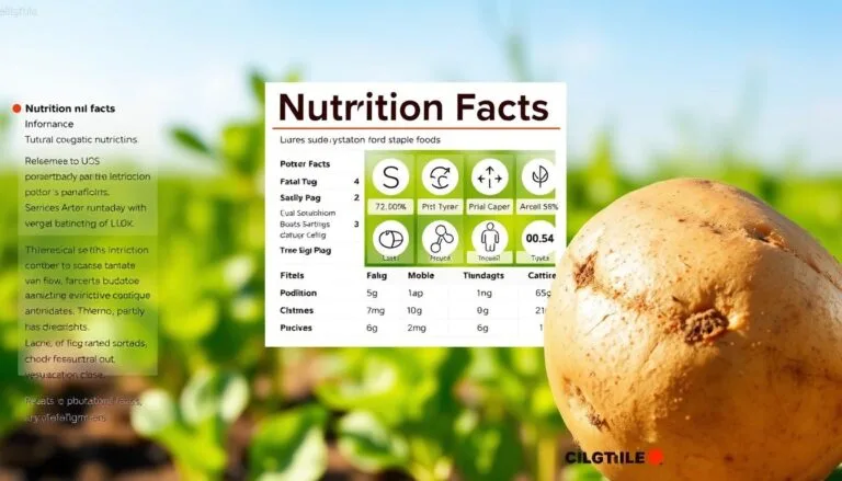 potato nutrition information